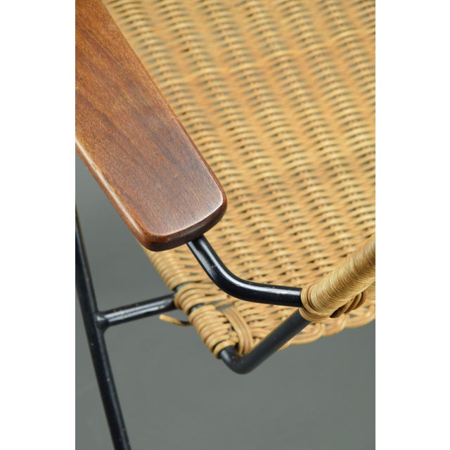 Mid-Century Modern Armchair by Paul Schneider-Eslebens for Wilde & Spieth, 1955 For Sale - Image 12 of 17