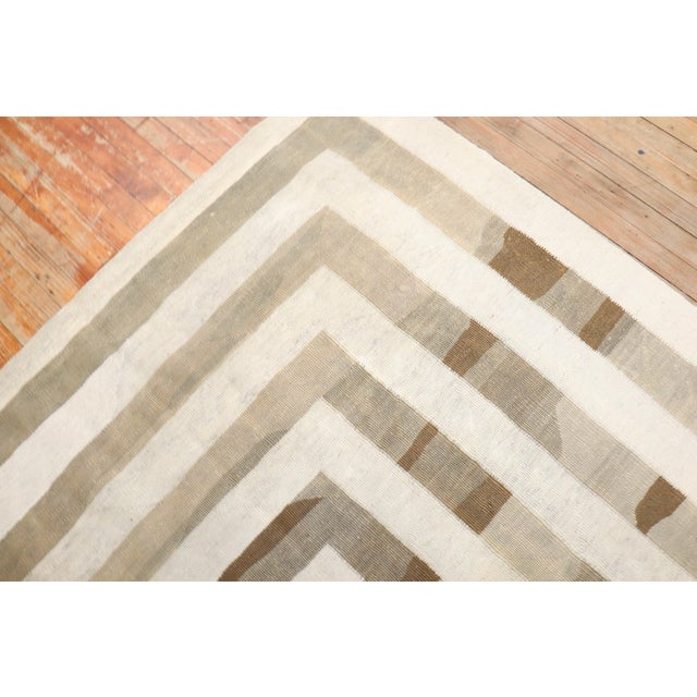 Antique Multi Dimensional Persian Kilim - 6'8" x 9' For Sale - Image 9 of 9