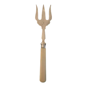 Antique British Silver Bread Fork or Serving Fork or Hors d'Oeuvres Fork