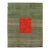 Pasargad DC Green Color Hand Knotted Gabbeh Rug For Sale