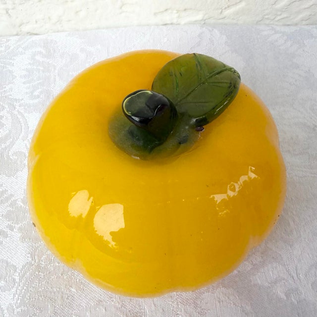 Mid 20th Century Vintage Morano Style Hand Blown Glass Vegetables - Set of 3 For Sale - Image 5 of 7