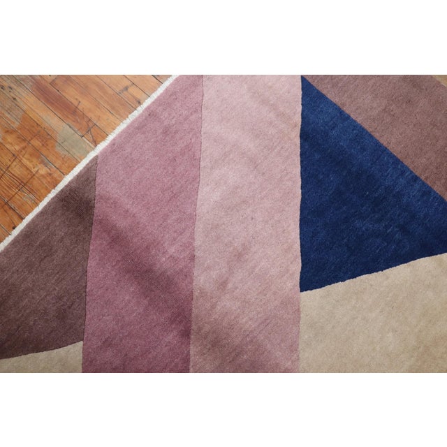 Art Deco Modernist Rug no. 10373 For Sale - Image 9 of 9