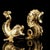 Sterling Silver Gilt Salt and Pepper Fish or Dolphin Shakers, Set of 2 For Sale - Image 9 of 18