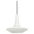 White Opal Glass Pendant Light from Peill & Putzler, Germany, 1970s For Sale - Image 11 of 11