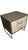 Bedside Table in Walnut and Stone-Effect Glass from Justfurnituress SRL For Sale - Image 11 of 18