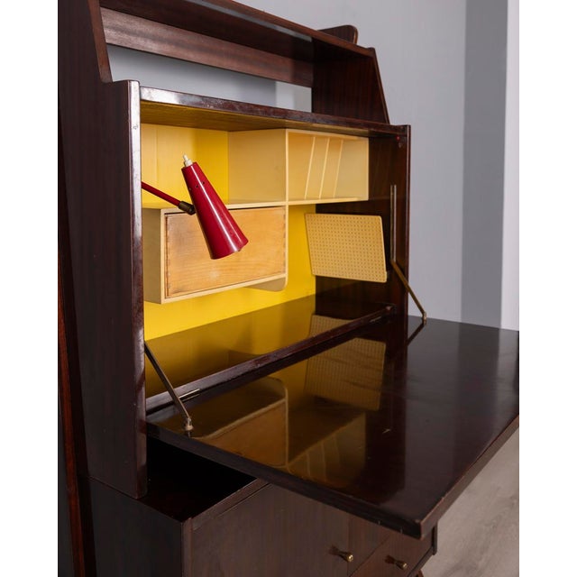 Wood Vintage Wooden Highboard by Umberto Mascagni, 1950s For Sale - Image 7 of 18