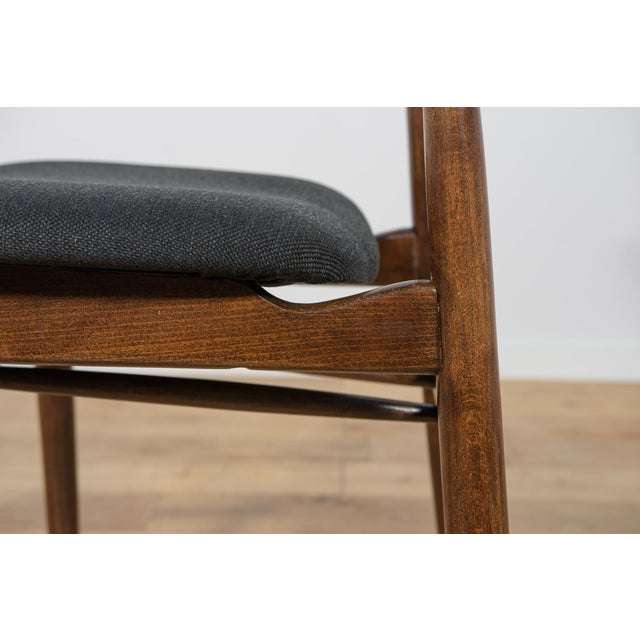 Mid-Century Modern Dining Chairs from Zamojska Furniture Factory, 1960s, Set of 4 For Sale - Image 10 of 18