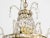 Crystal and Brass Chandelier For Sale - Image 4 of 9