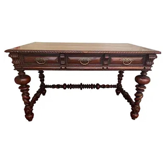 Alfonso Marina 18th C Style Portuguese Writing Table Desk Chairish