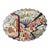 Japanese Arita Imari Porcelain Scalloped Charger Plates, 1890s, Set of 2 For Sale - Image 3 of 8