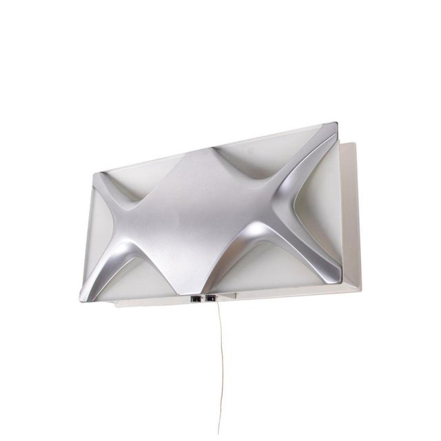 Large Oyster Light Panel by Klaus Link for Staff, 1968 For Sale - Image 3 of 8