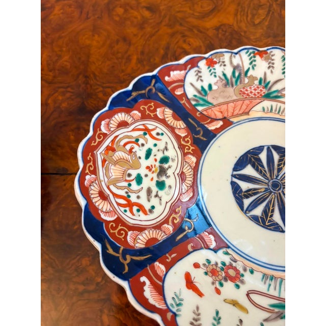 Antique Japanese Meiji Imari Oval Porcelain Dishes, 1900, Set of 2 For Sale - Image 6 of 16