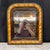 Elegant French Louis Philippe mirror featuring the period’s distinctive rounded upper corners and clean, architectural...