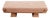 Bench with Pyramid Legs and Stain-Resistant Multi-Color Fabric from Artigianato Italiano, 2000s For Sale