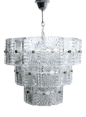 Vintage Crystal Chandelier, Austria, 1960s