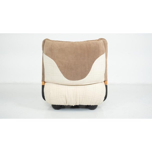 Set of Le Bugie Lounge Chairs by Alessandro Becchi for Giovannetti, 1980s For Sale - Image 14 of 15