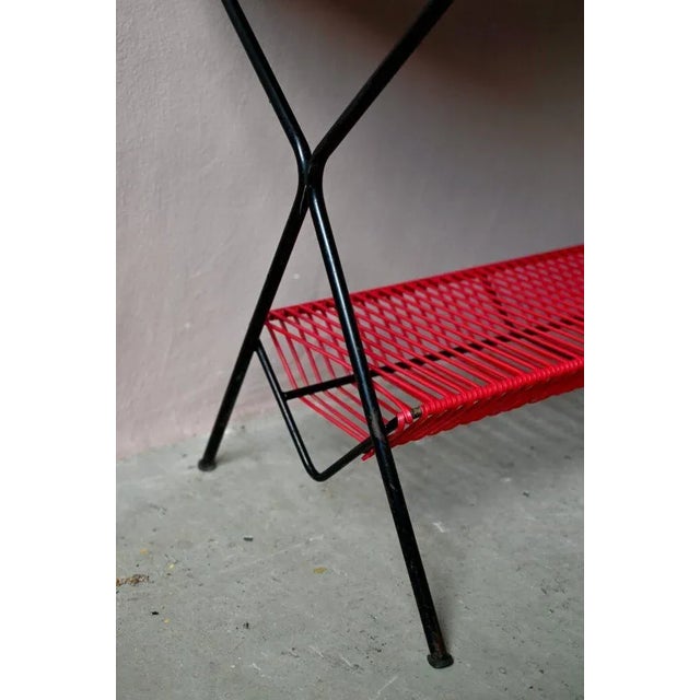 Mid-Century Record Stand, France, 1950s For Sale - Image 6 of 16