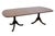 VINTAGE ANTIQUE Solid Mahogany Traditional Duncan Phyfe Style 92" Double Pedestal Dining Table 30" High 77" Wide 45" Deep...
