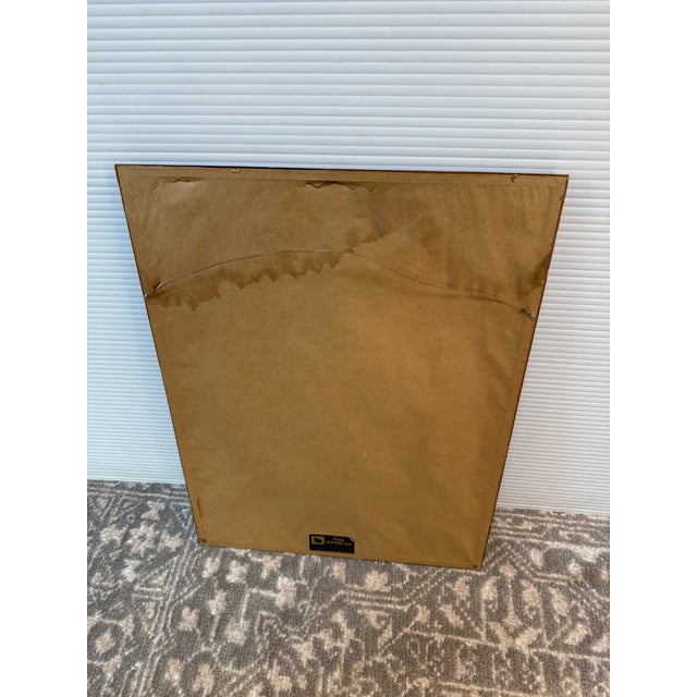 Circa 1972 David Solomon "Summer Woods" Original Watercolor Painting, Framed For Sale - Image 12 of 12