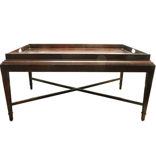 Vintage Baker Furniture Barbara Barry Collection Tea Table Chairish