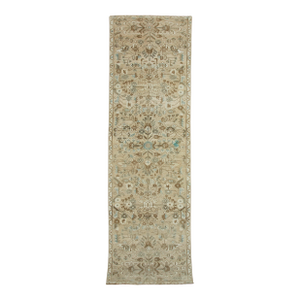 Turkish Vintage Runner Rug 2'9" x 9'1" #17937