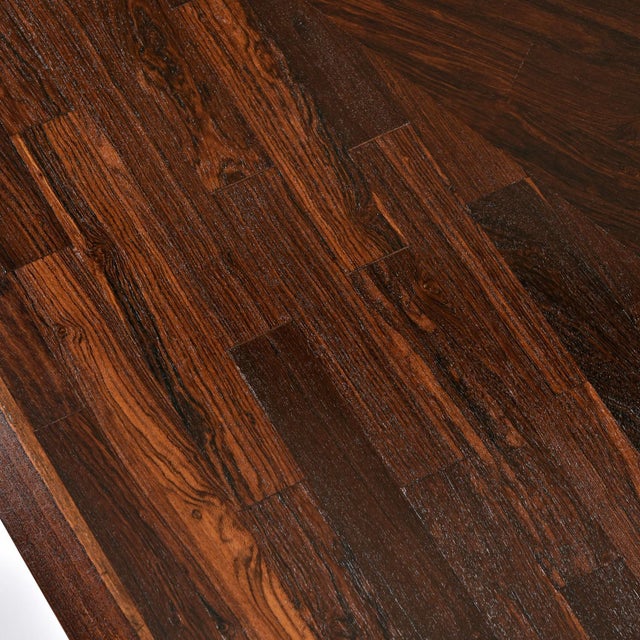 Cocobolo Rosewood Dining Table by Don S. Shoemaker for Señal s.a. Of Mexico For Sale - Image 12 of 16
