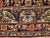 19th Century Persian Kashan Area Rug, Handwoven Medallion Design, Red & Navy, 4’ X 7’ For Sale - Image 4 of 12