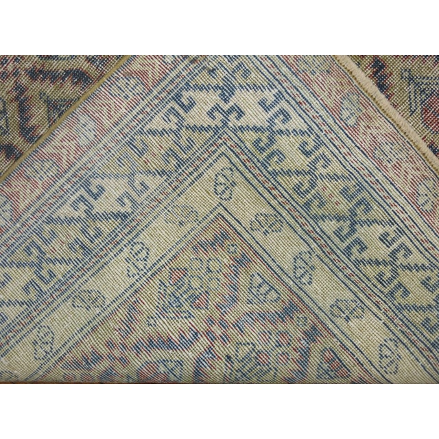 Textile 19th Century Shabby Chic Caucasian Rug - 2'7" x 4'7" For Sale - Image 7 of 8