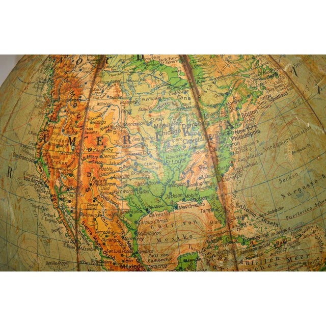 Large Vintage Floor Standing Globe, 1960s For Sale - Image 10 of 12
