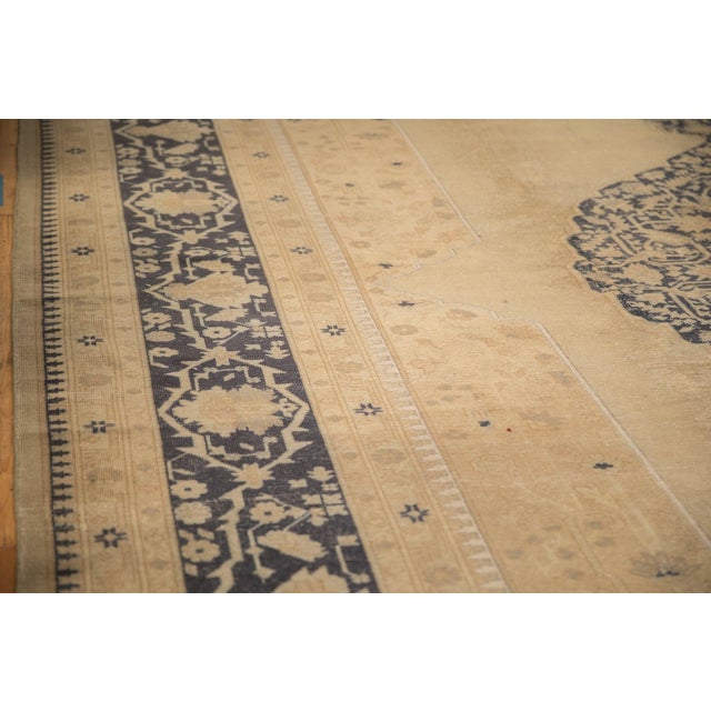 Textile Vintage Distressed Oushak Carpet - 11'11" x 16'11" For Sale - Image 7 of 12