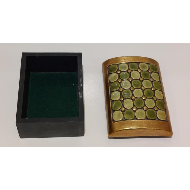 Ceramic Box by Mithé Espelt, 1953 For Sale - Image 4 of 5
