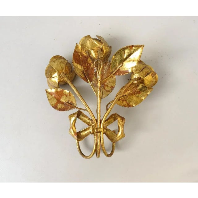 Small Florentine Style Wall Hook, 1970s For Sale - Image 9 of 12