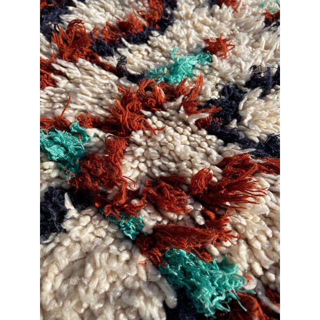 Moroccan Berber Moroccan Azilal Wool Rug For Sale - Image 3 of 8