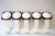Iron and Acrylic Glass Wall Hooks, Vienna, 1950s, Set of 5 For Sale - Image 6 of 6