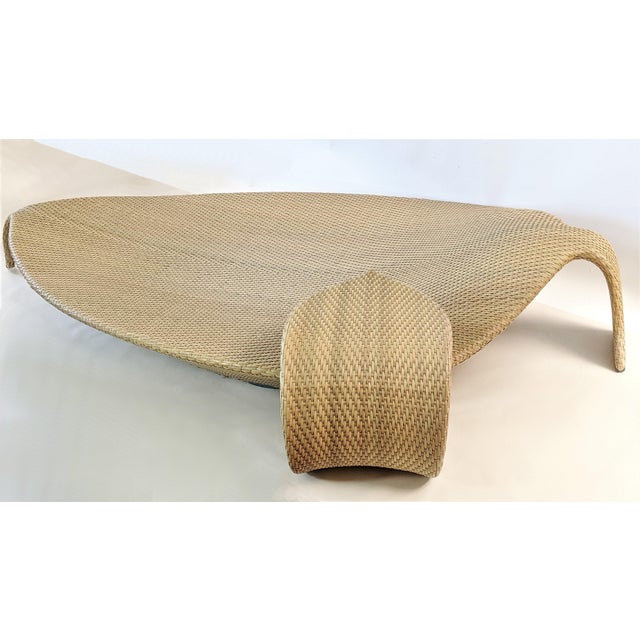 Vintage Dedon Leaf Lounger Furniture | Chairish