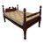 1920s Mahogany Full Sized Bed With Foot Board and Headboard No Mattress or Boxspring Included For Sale