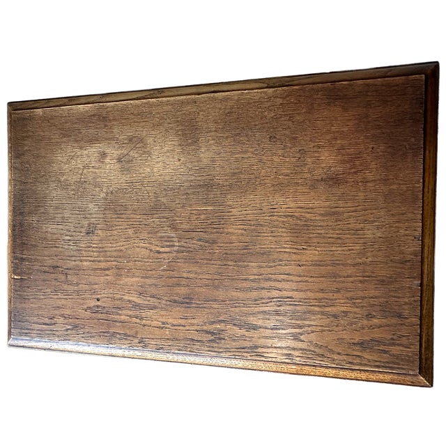 Brown Late 19th Century English Turned Leg Walnut Side Table For Sale - Image 8 of 8