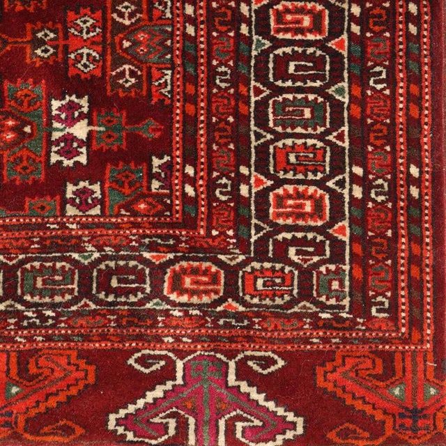 Vintage Bukhara Rug, Turkmenistan For Sale - Image 5 of 8
