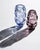 1960s Lilac and Blue Glass Vases attributed to Jan Beranek for Skrdlovice, 1960, Set of 2 For Sale - Image 5 of 18