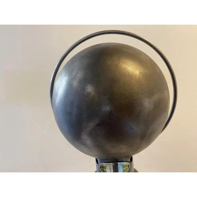 Industrial Graphite Desk Lamp by Jean-Louis Domecq for Jieldé For Sale - Image 4 of 10