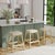 Evoking images of sidewalk tables in the Cote d'Azur, counter stools like this will give your kitchen, dining area, or...