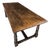 Refectory Kitchen Dining Table in Oak, 1940s For Sale