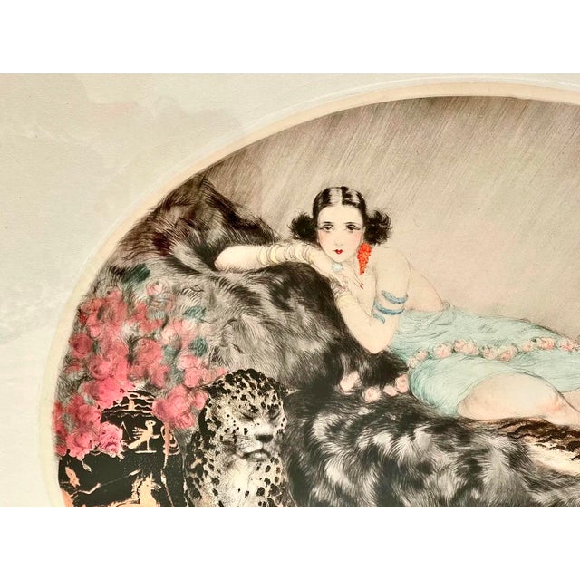 Louis Icart French Louis Icart (1888-1950) "Thaïs (1927)" With C O A For Sale - Image 4 of 12