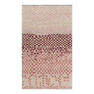 Rug & Kilim’s Moroccan Style Rug in Polychromatic Geometric Patterns For Sale