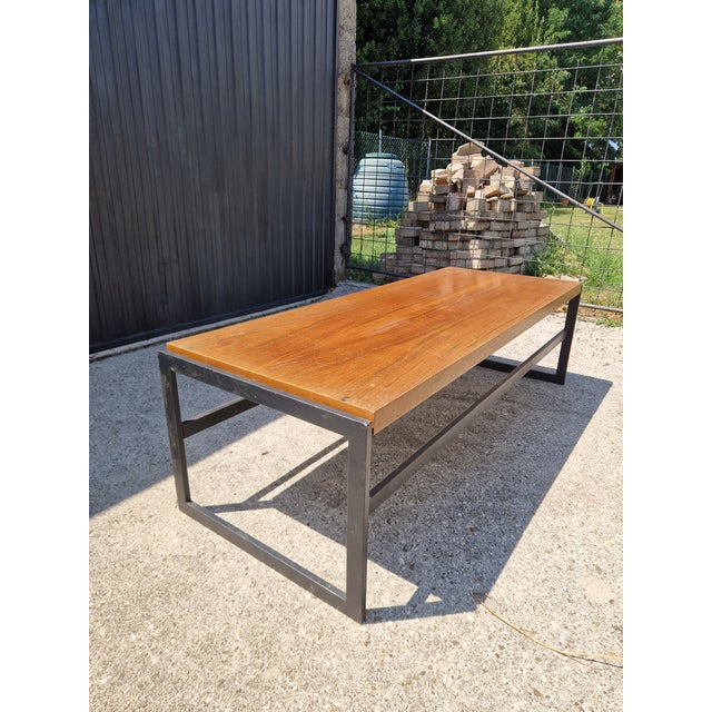 Vintage Double-Sided Coffee Table, 1970s For Sale - Image 17 of 18