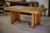 Vintage Art Deco Oak Table by Léon and Maurice Jallot, 1940s For Sale - Image 9 of 15