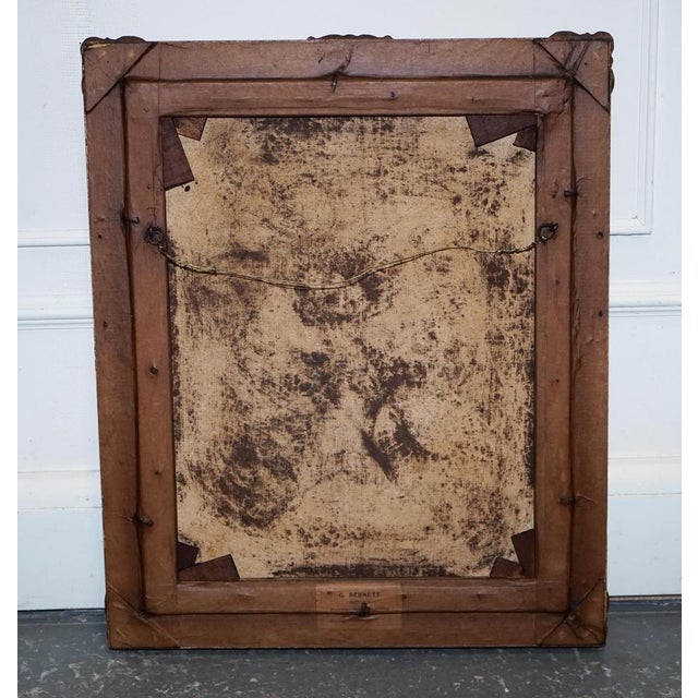 Russel White, Still Life with Floral Bouquet, 1953, Painting, Framed For Sale - Image 10 of 12