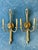 These magnificent vintage wall sconces are a masterful celebration of French Regency elegance and Neoclassical drama....