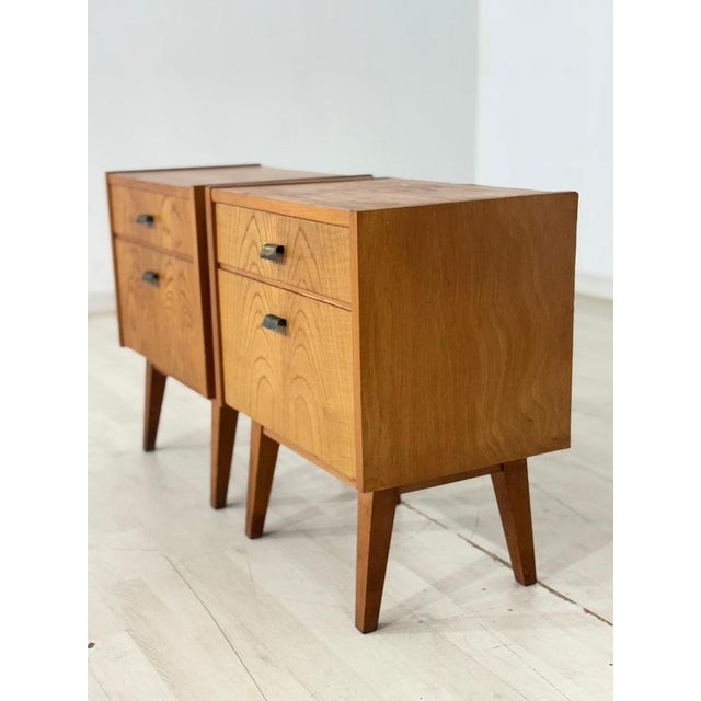 Mid-Century Bedside Tables, Set of 2 For Sale - Image 4 of 11