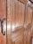 Antique Oak 6-Panel Door with Framework For Sale - Image 3 of 7